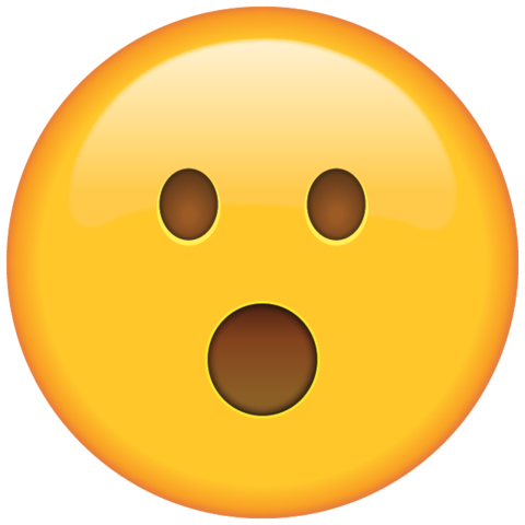 Surprised Face Emoji