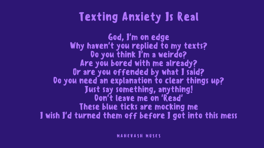 Texting Anxiety Is Real
