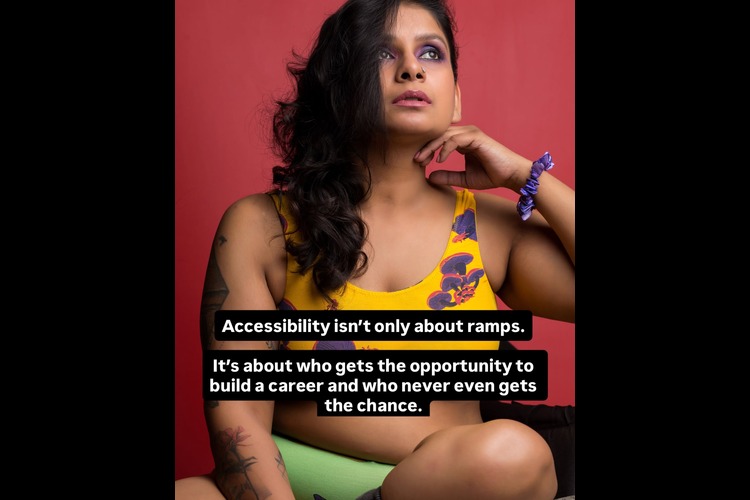 "Accessibility isn't only about ramps. It's about who gets the opportunity to build a career and who never even gets the chance." - Virali Modi