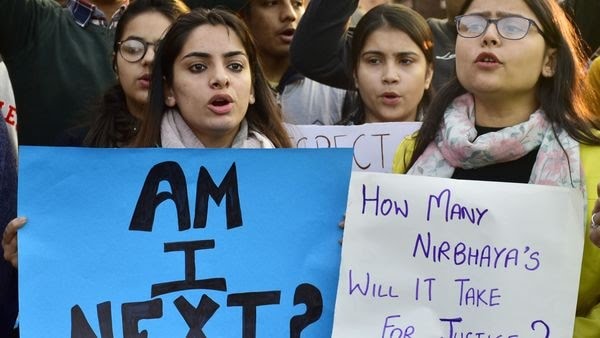 Indian Women protest against rape culture