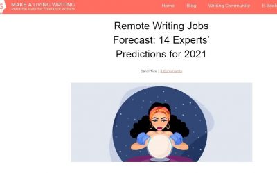 remote writing predictions 2021 carol tice